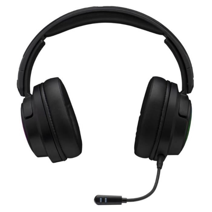 Wireless Gaming Headset - The G-Lab - KORP IRIDIUM - Microphone - RGB - PC/PS4/Xbox One - Black