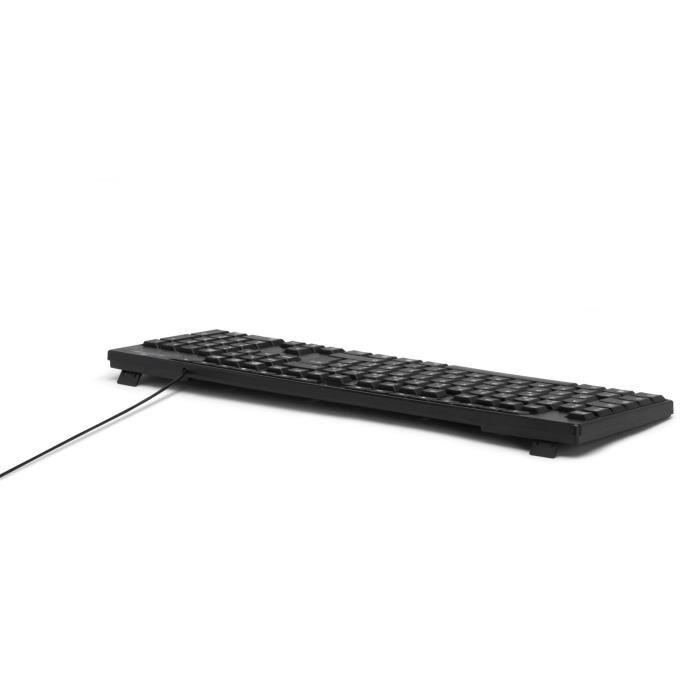Keyboard - BLUESTORK - MEDIA OFFICE - Wired - Azerty - Windows Compatible - Black
