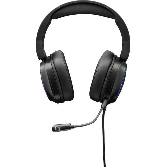 Gaming Helmet RGB The G -LAB - PC compatible, PS4, Xboxone - Black