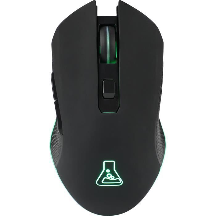 Retro backlit gaming mouse The G -LAB 3200DPI - Black