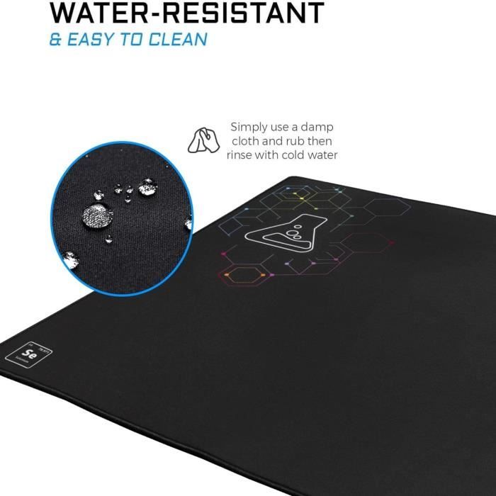 Mouse Pad - XXL - The G-Lab - PAD SELENIUM - 900x400x4mm - Black