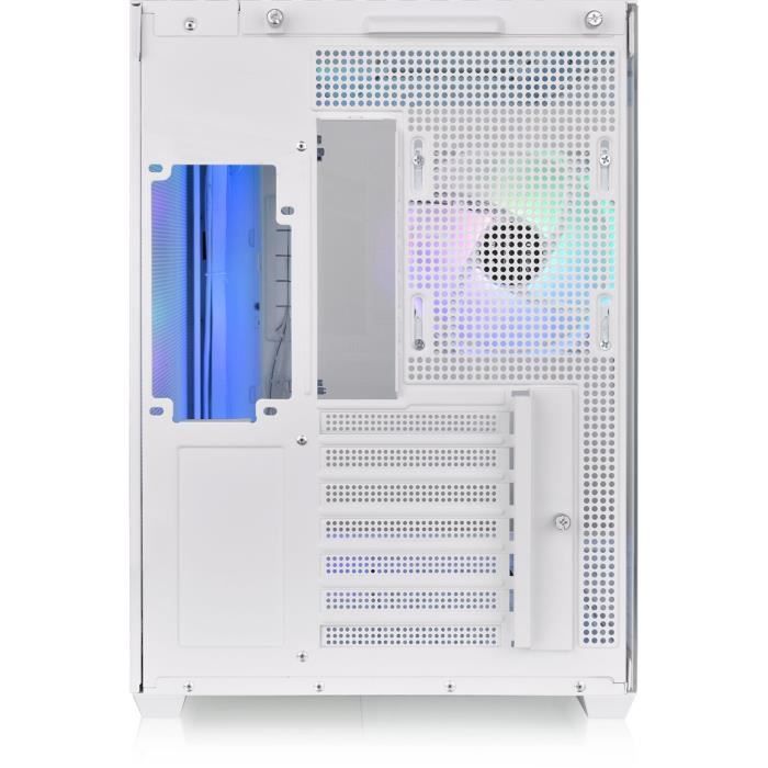 PC case - THERMALTAKE - View 380 TG ARGB Snow - Mid tower - ATX - Tempered glass - White