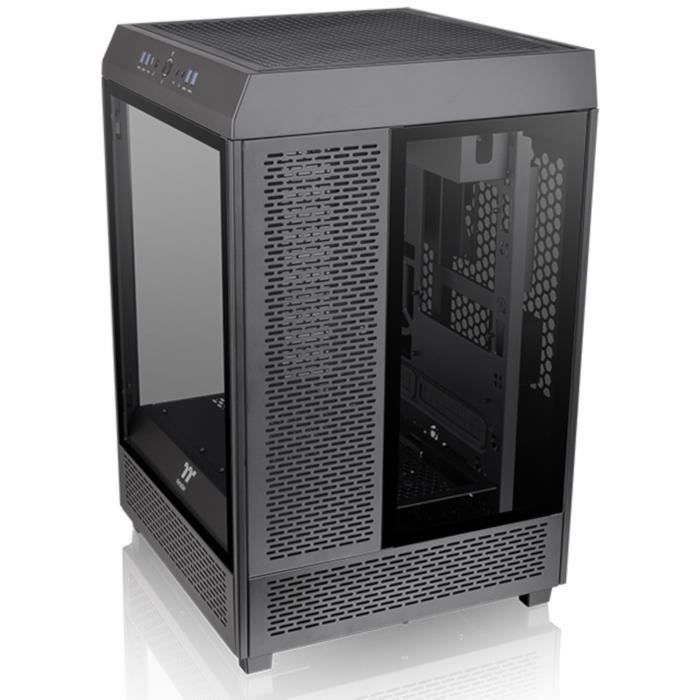 PC case - THERMALTAKE - The TOWER 500 (Black) - Case without power supply - Medium tower - E-ATX format
