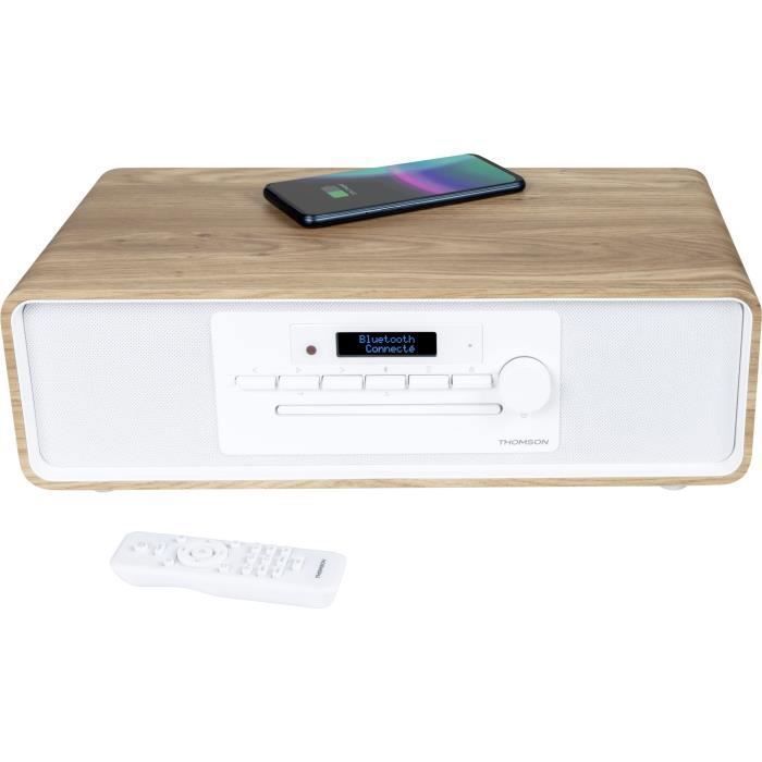 Bluetooth Micro-system - THOMSON - CD/MP3/USB/FM Radio/DAB+ - 75W - LCD display - Remote control