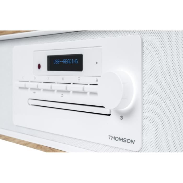Bluetooth Micro-system - THOMSON - CD/MP3/USB/FM Radio/DAB+ - 75W - LCD display - Remote control