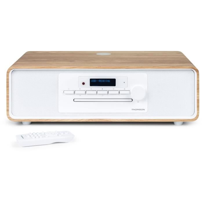 Bluetooth Micro-system - THOMSON - CD/MP3/USB/FM Radio/DAB+ - 75W - LCD display - Remote control