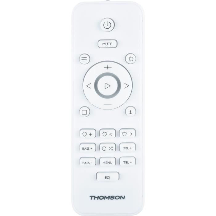 Bluetooth Micro-system - THOMSON - CD/MP3/USB/FM Radio/DAB+ - 75W - LCD display - Remote control