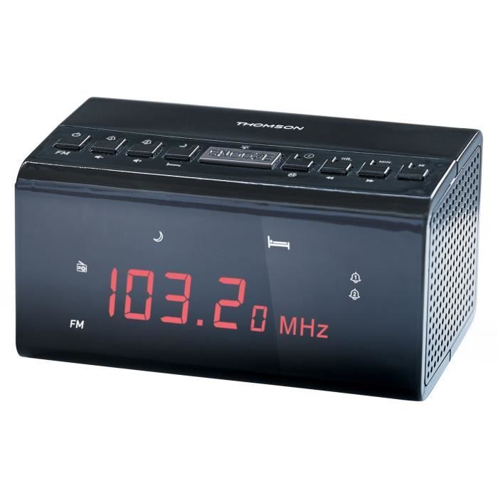 Alarm Clock Radio - THOMSON - CR50 - Black