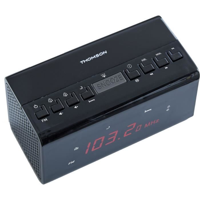 Alarm Clock Radio - THOMSON - CR50 - Black