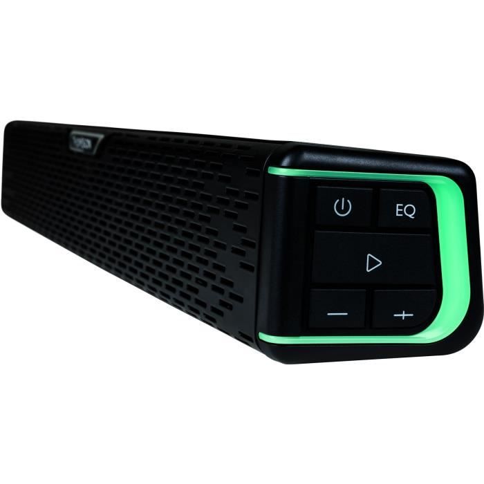 THOMSON SB60BTS - Wireless soundbar with subwoofer - Bluetooth 5.0 - Stereo system - 60W - Wall mount - Black