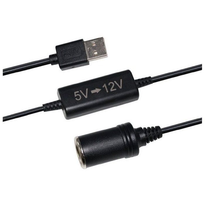 Converter - THOMSON - USB to 12 V - 10 W - 120 cm cable