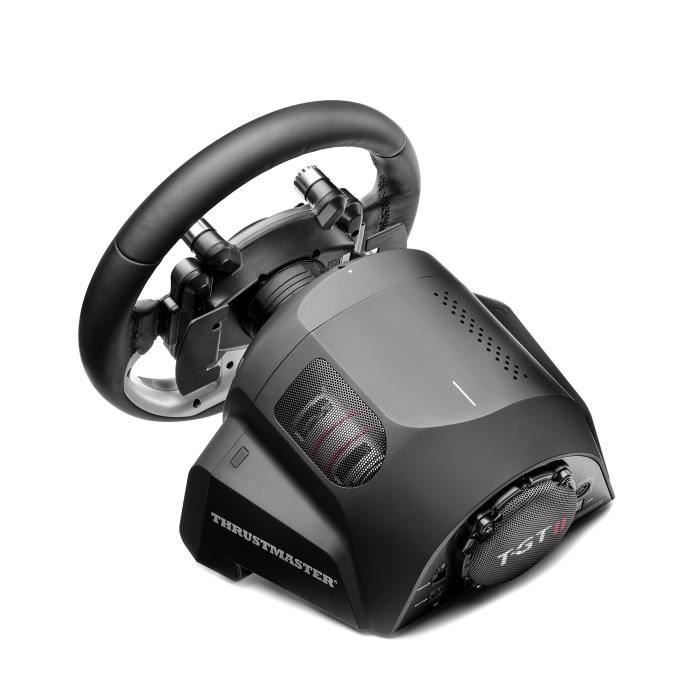 Thrustmaster T-GT II, steering wheel officially licensed for PlayStation 5 and Gran Turismo, with 3 pedal crankset (PS4, PC compatible)