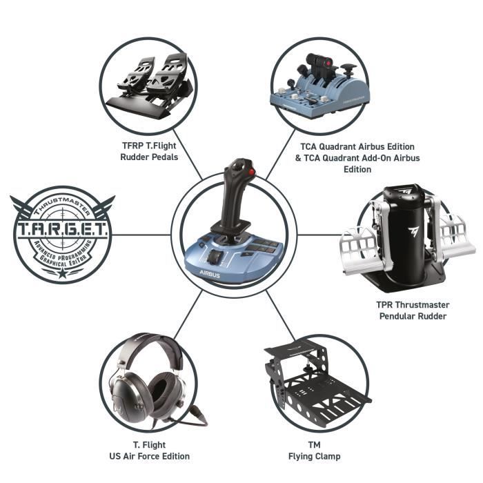 Joystick Thrustmaster TCA Sidestick X Airbus Edition - Xbox Series X | S and PC