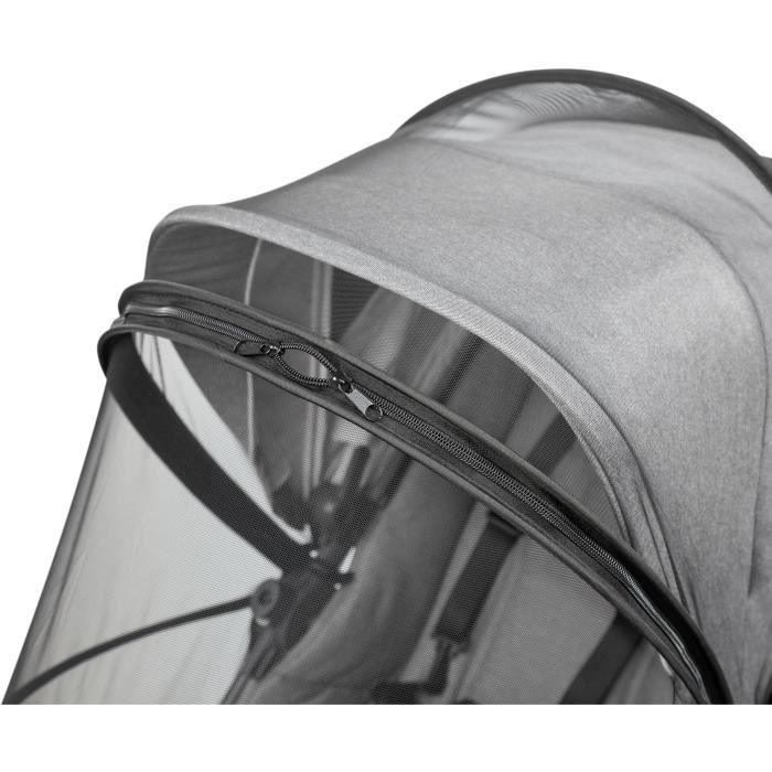 Mosquito net for TINEO ALL INCLUSIVE stroller - Easy opening with zip - Storage pocket included