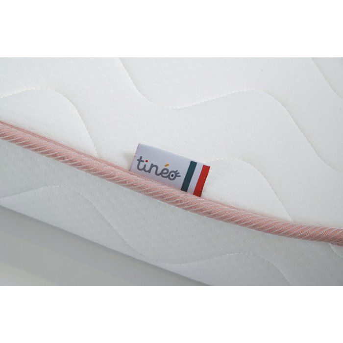 TINEO CROISSANCE mattress - Scalable - 2 support sides: Firm and Soft - 60x120x12 cm
