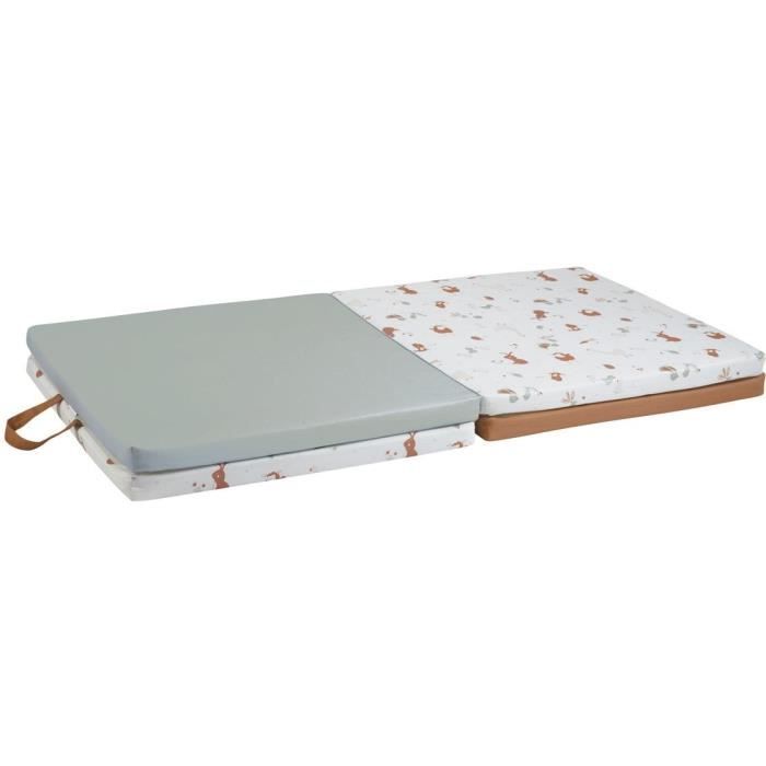 Malin Tineo Little Farmer - Multifunction 3 in 1 and scalable carpets - play mat or awakening carpet - 120x120 cm
