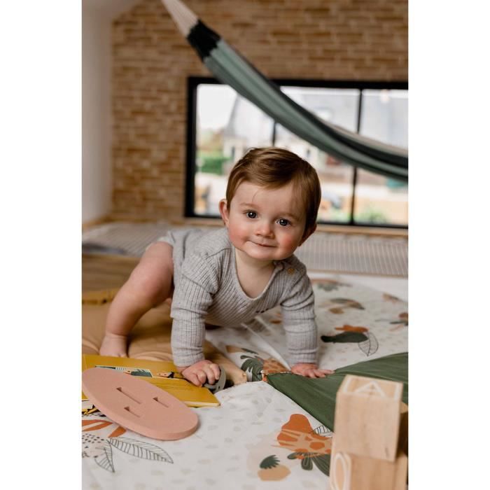 Malin TINEO AMAZONIE 3in1 play mat - Multifunction evolving mat - 120x60x10 cm