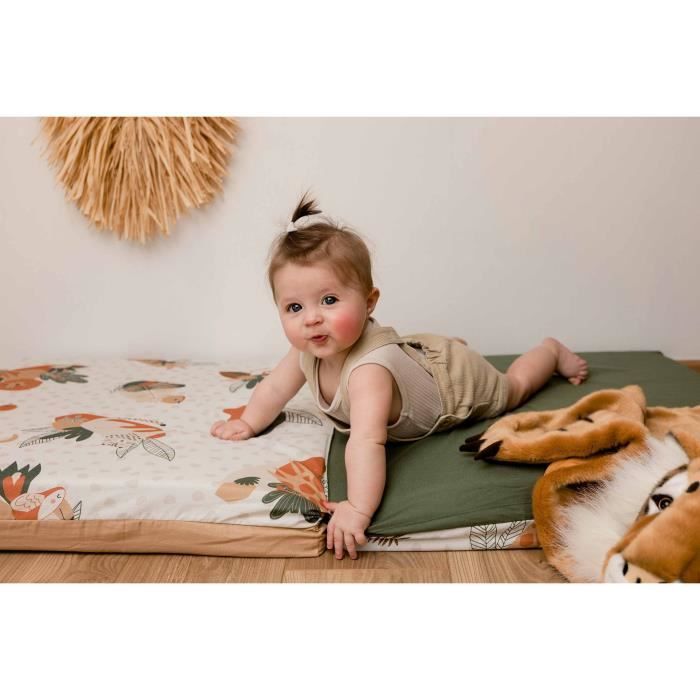 Malin TINEO AMAZONIE 3in1 play mat - Multifunction evolving mat - 120x60x10 cm