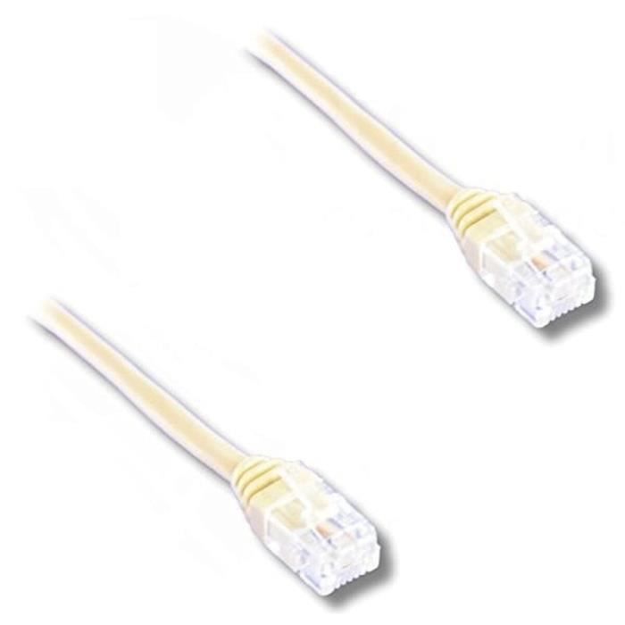 ADSL RJ11 male / RJ11 male cable 10m