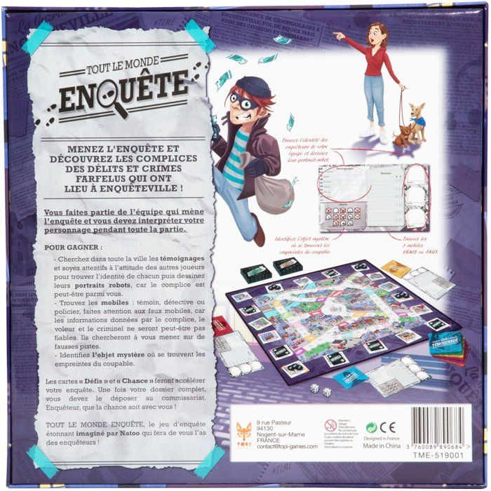 TOPI GAMES Everybody Inquires - Ambience Game