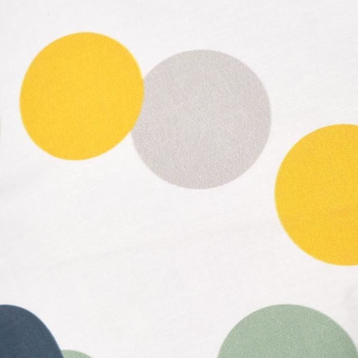 Bedding set - TODAY - Sunshine 11.59 - 220x240 cm - 100% cotton with polka dot print