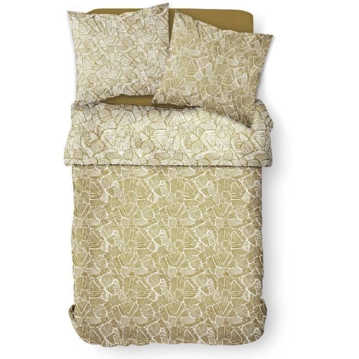 Zip-up bedding set - TODAY - Mawira - Yellow - Other designs - Natural