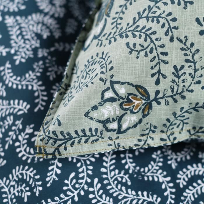 Bedding set - TODAY - Sunshine - Blue - 2 people - 220x240 cm - Natural cotton - Other patterns