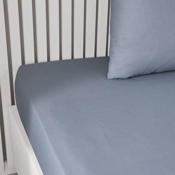 TODAY ESSENTIAL TODAY CHARG - 90 x 190 cm - 1 person - 100% UNI cotton - Denim