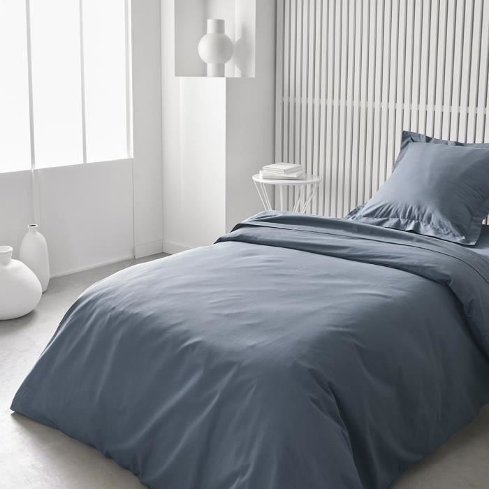 TODAY ESSENTIAL TODAY CHARG - 90 x 190 cm - 1 person - 100% UNI cotton - Denim