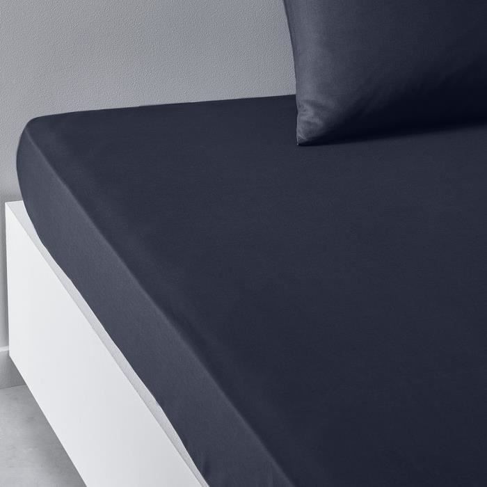 TODAY ESSENTIAL TODAY CHARG - 140 x 190 cm - 2 people - 100% UNA COTTON - NAVY