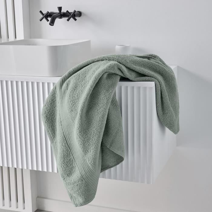 Maxi Bath Towel TODAY 90x150 cm 100% Cotton - Celadon