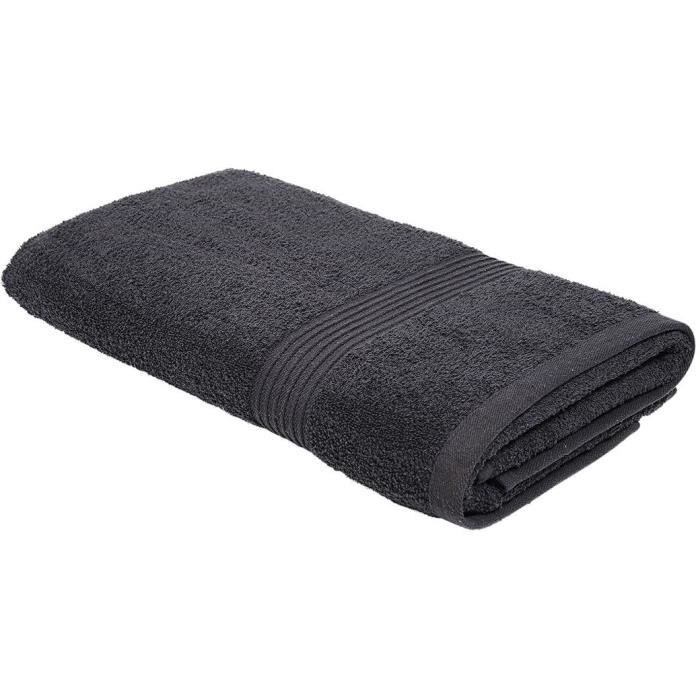 TODAY Essential - Bath towel 70x130 cm 100% Cotton charcoal color