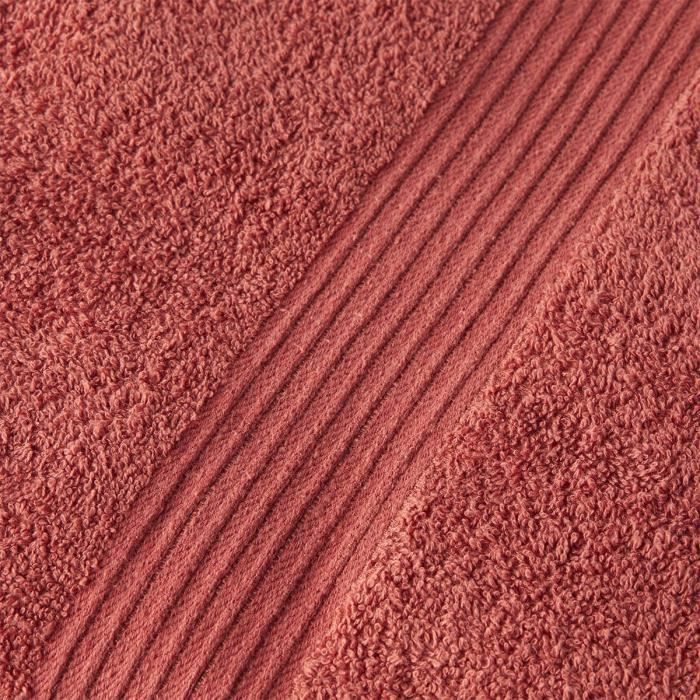 TODAY Essential - Maxi bath sheet 90x150 cm 100% Cotton terracotta color