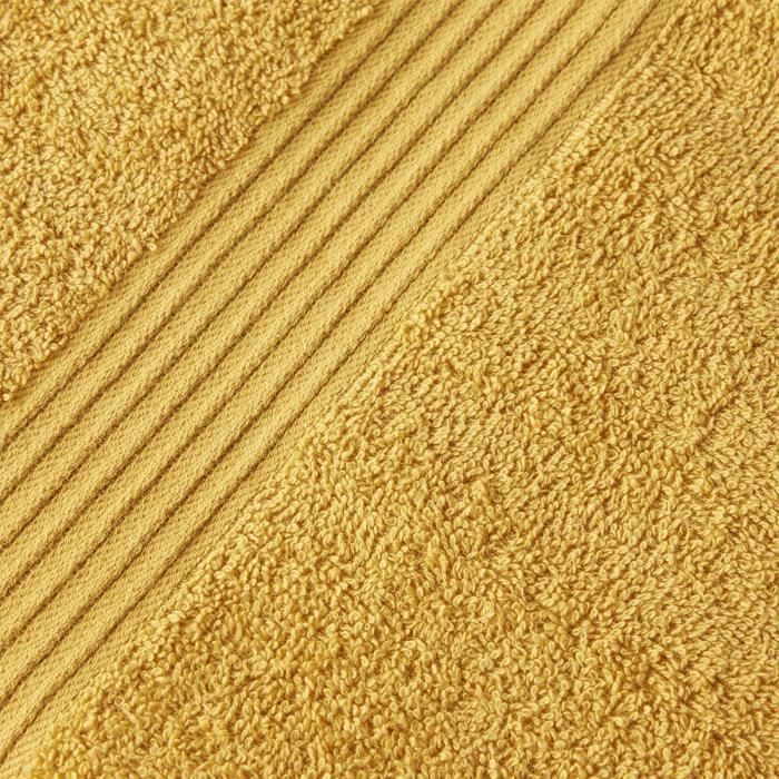TODAY Essential - Maxi bath sheet 90x150 cm 100% Cotton, ocher color