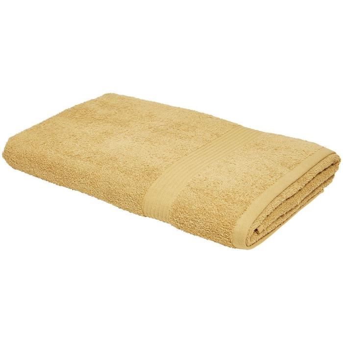 TODAY Essential - Maxi bath sheet 90x150 cm 100% Cotton, ocher color