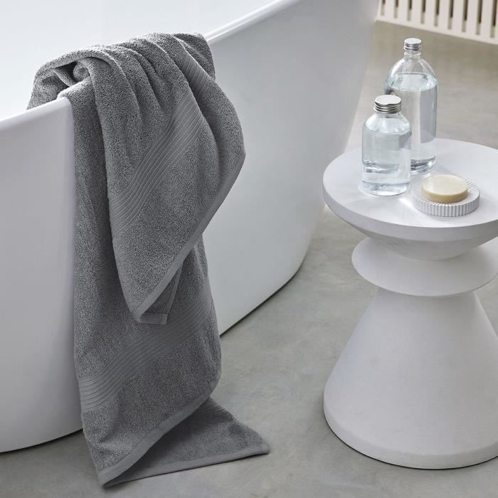 TODAY Essential - Maxi bath sheet 90x150 cm 100% Cotton steel color