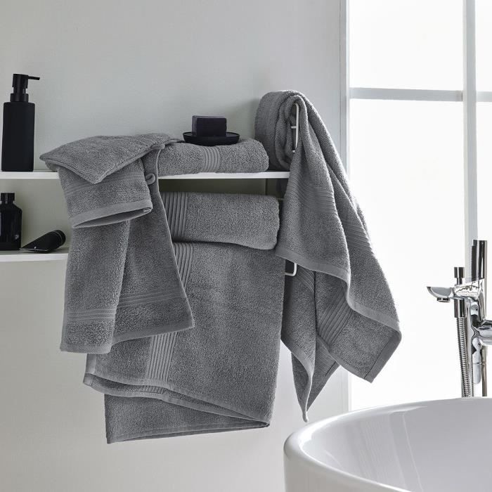 TODAY Essential - Maxi bath sheet 90x150 cm 100% Cotton steel color