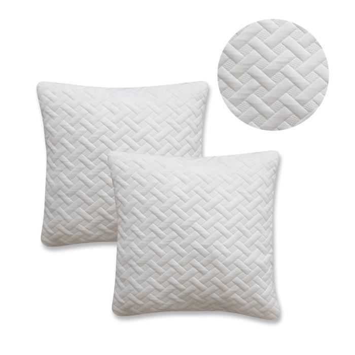 Set of 2 memory foam pillows 60x60 cm