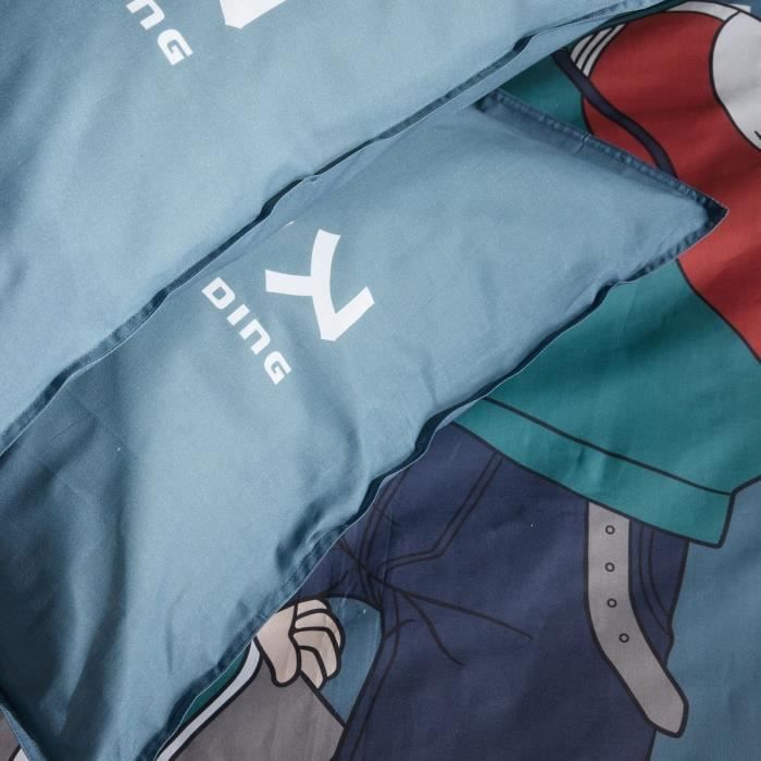 Bedding set - TODAY - JAVA - 2 people - 240x220 cm - Cotton - Japan print - Blue