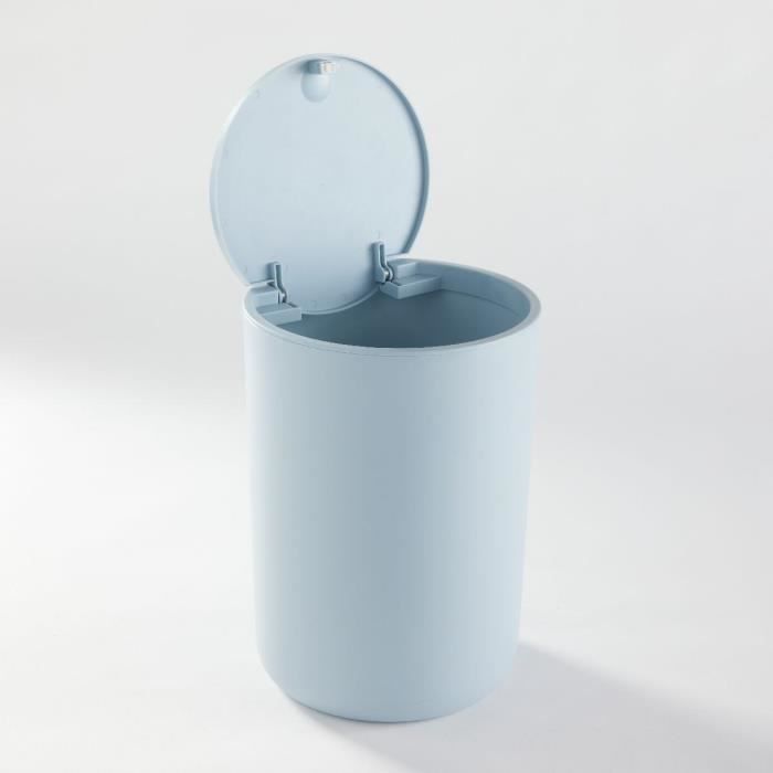 Bathroom trash can - TODAY - UTILITY - 8.5 L - Ø 21 xx H 29 cm - Polypropylene - Blue