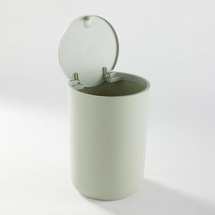 Bathroom trash can - TODAY - UTILITY - 8.5 L - Ø 21 xx H 29 cm - Polypropylene - Green