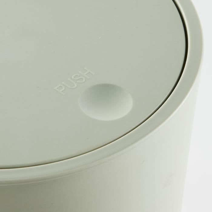Bathroom trash can - TODAY - UTILITY - 8.5 L - Ø 21 xx H 29 cm - Polypropylene - Green