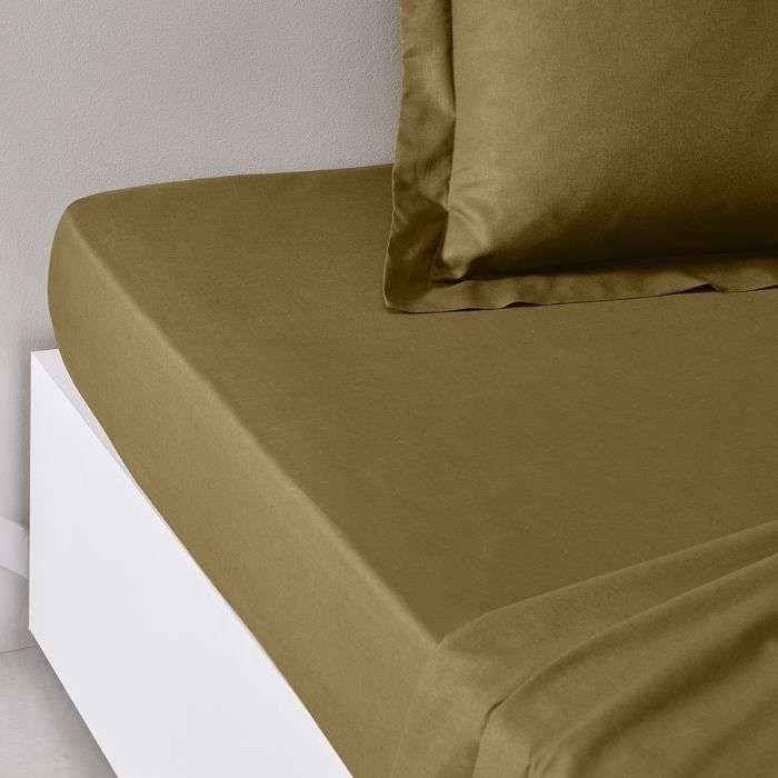 TODAY ESSENTIAL TODAY CHARG - 140 x 200+30 cm - 2 people - 100% UNA COTTON - BRONZE