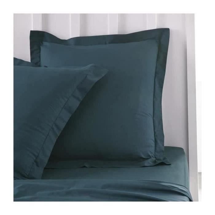 Pillow pillowcase Today Essential - 63 x 63+5 cm - 100% UNA cotton - Peacock