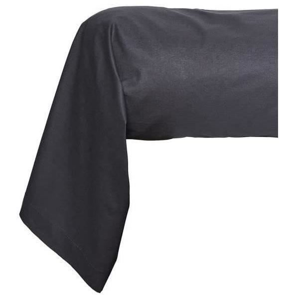 Taie de bocin teday essential - 45 x 185 cm - 100% united cotton - charcoal