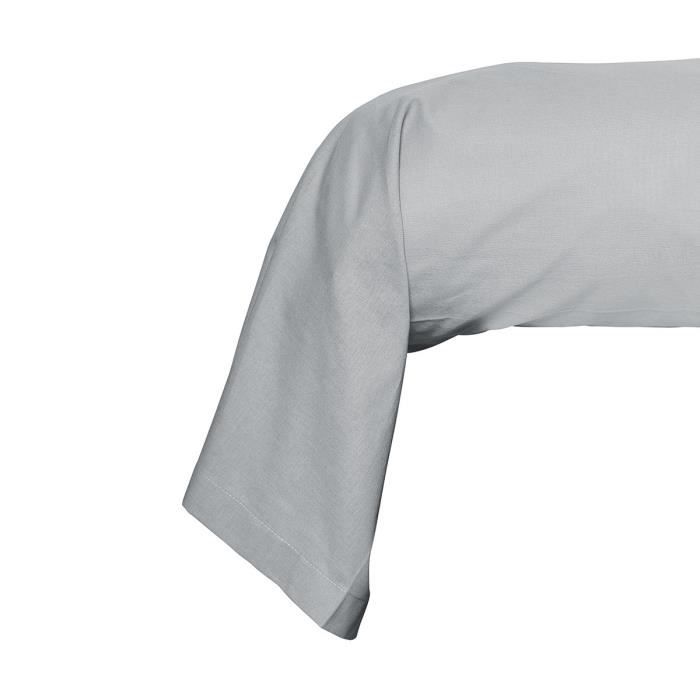 TODAY Essential bolster case - 45 x 185 cm - 100% Plain cotton - Steel
