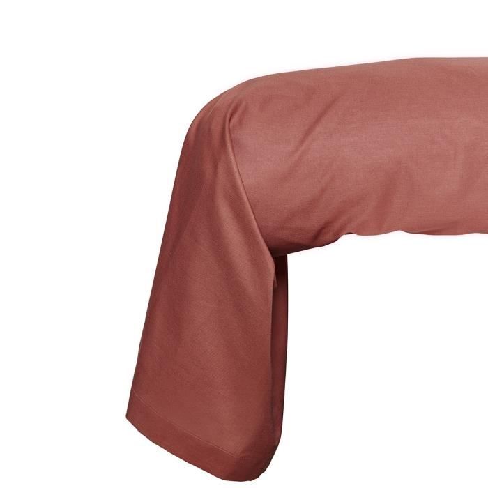 Taie de bocin TODAY ESSENTIAL - 45 x 185 cm - 100% UNA COTTON - TERRACOTTA