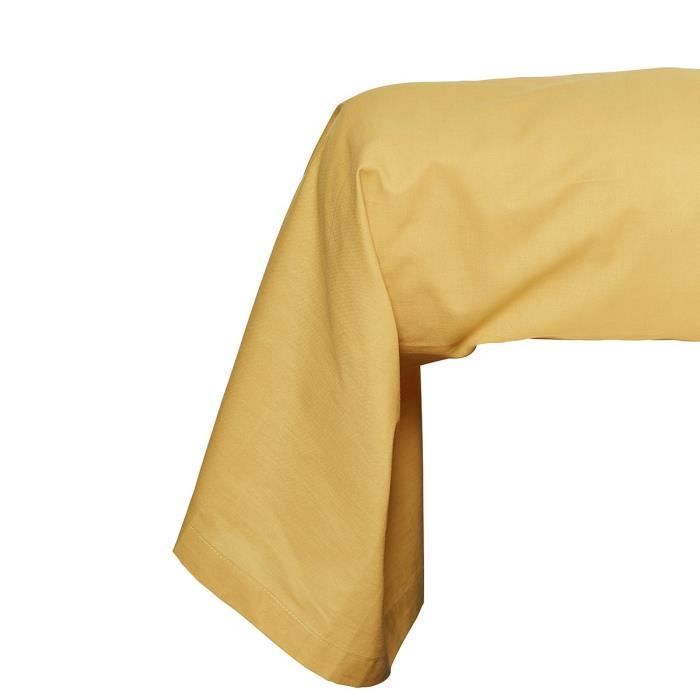Taie de bocin teday essential - 45 x 185 cm - 100% united cotton - ocher