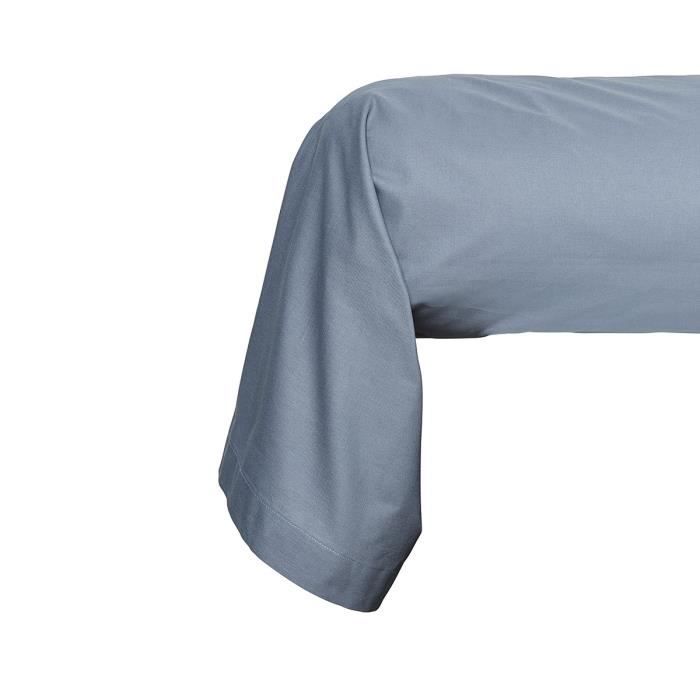 Taie de bocin teday essential - 45 x 185 cm - 100% uni cotton - denim