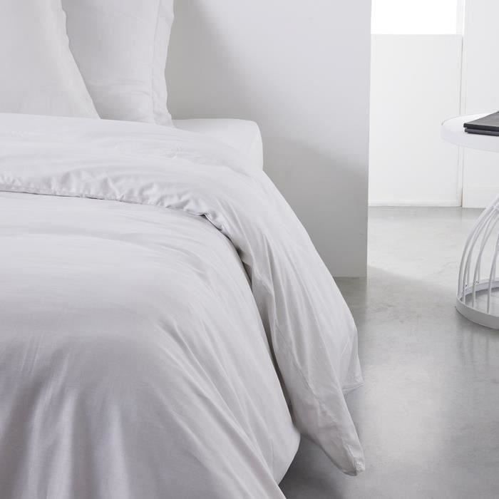 TODAY ESSENTIAL DUYT COVER - 240 x 260 cm - 2 people - 100% UNE cotton - Chalk